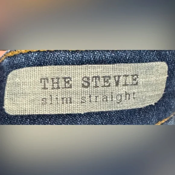 AG The Stevie Slim Straight Blue Denim Style Jeans - Picture 9 of 10